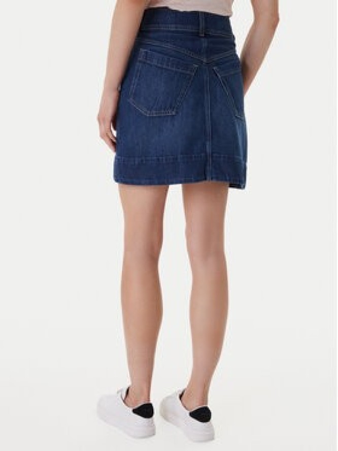 BOSS Spódnica jeansowa 50559404 Niebieski Regular Fit