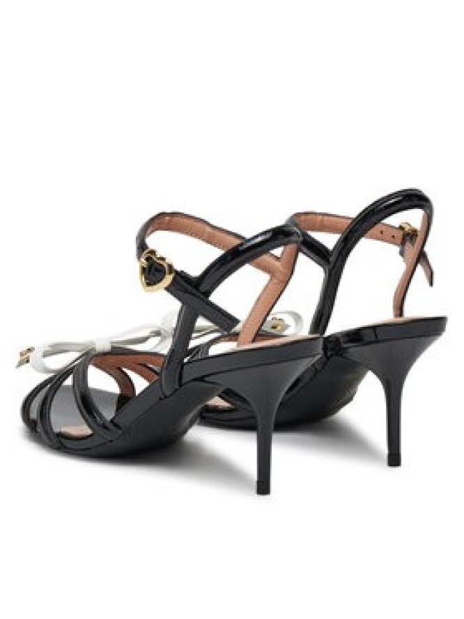 LOVE MOSCHINO Sandały JA16096G1MIH100A Czarny