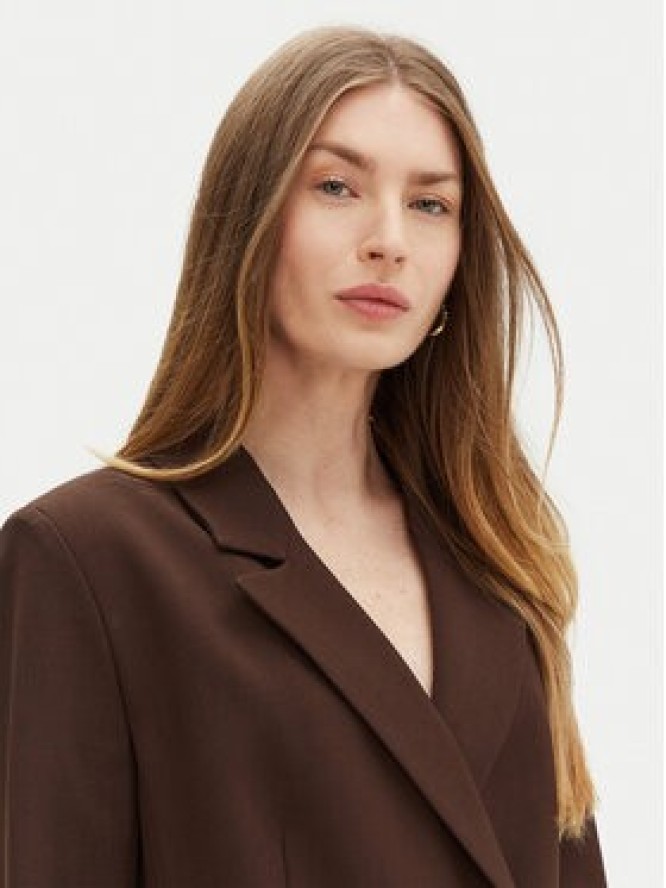 Guess Marynarka W5RN49 WGX02 Brązowy Regular Fit