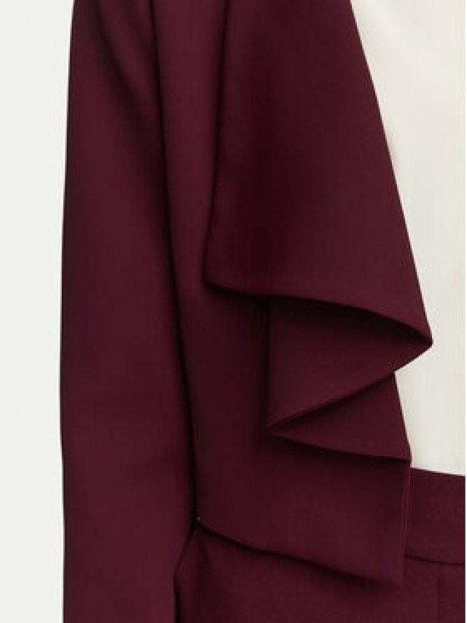 Rinascimento Marynarka CFC0130335003 Bordowy Regular Fit