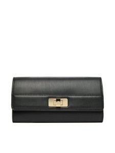 Tommy Hilfiger Portfel Th Modern Large Flap Wallet AW0AW18704 Czarny