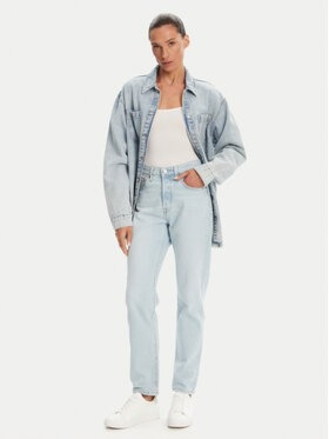 Levi's® Jeansy 501® 36200-0326 Niebieski Cropped Fit