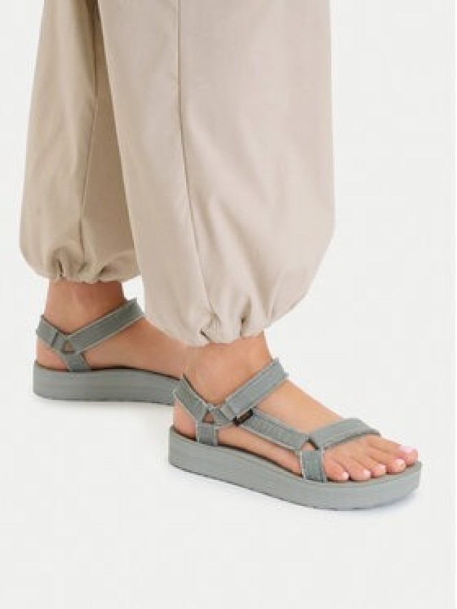 Teva Sandały Midform Universal Canvas 1127570 Zielony