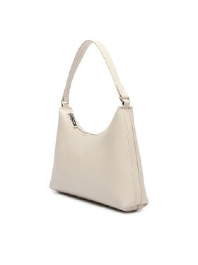 Calvin Klein Torebka Foil Logo Small Shoulder Bag LV04F3890G Kremowy