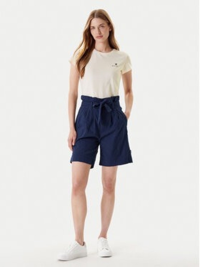 Mustang T-Shirt Loa 1016509 Écru Slim Fit