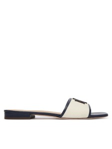 LAUREN RALPH LAUREN Klapki Everley Sld2 802P04395001 Écru