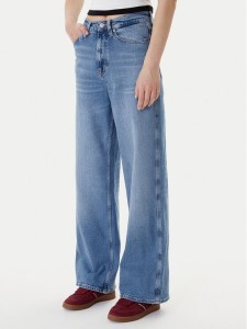 Tommy Jeans Jeansy Claire DW0DW21985 Niebieski Wide Leg