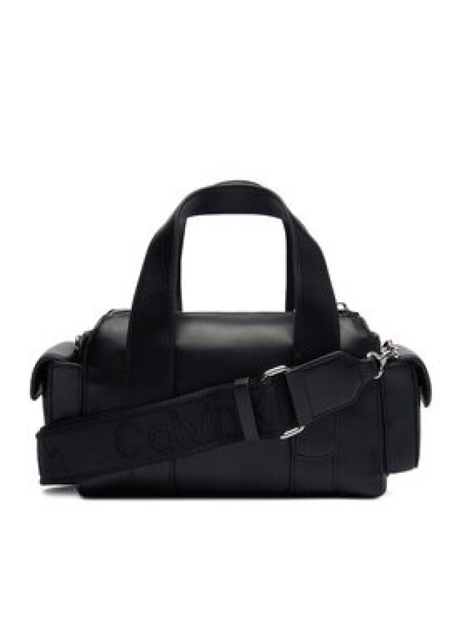 Calvin Klein Torebka Webbing Strap Pocket Bag LV04F3291G Czarny