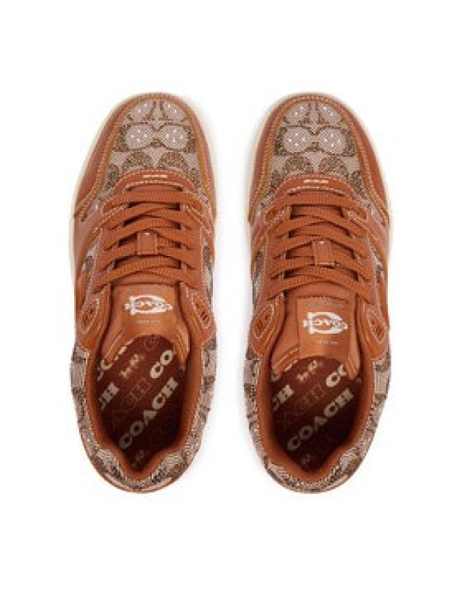 Coach Sneakersy CDE26 Brązowy