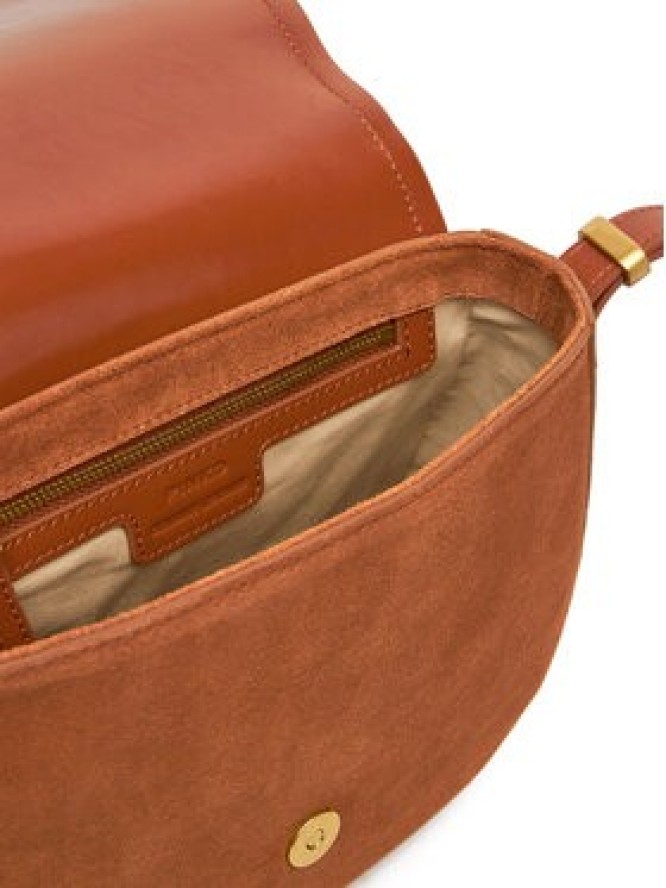 PINKO Torebka Saddle Classic PE 25 PLTT 103830 A29N Brązowy