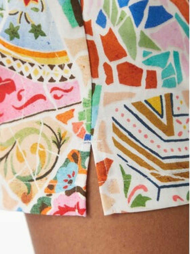 Seafolly Szorty materiałowe Beach Bohème 55774-SH Kolorowy Regular Fit