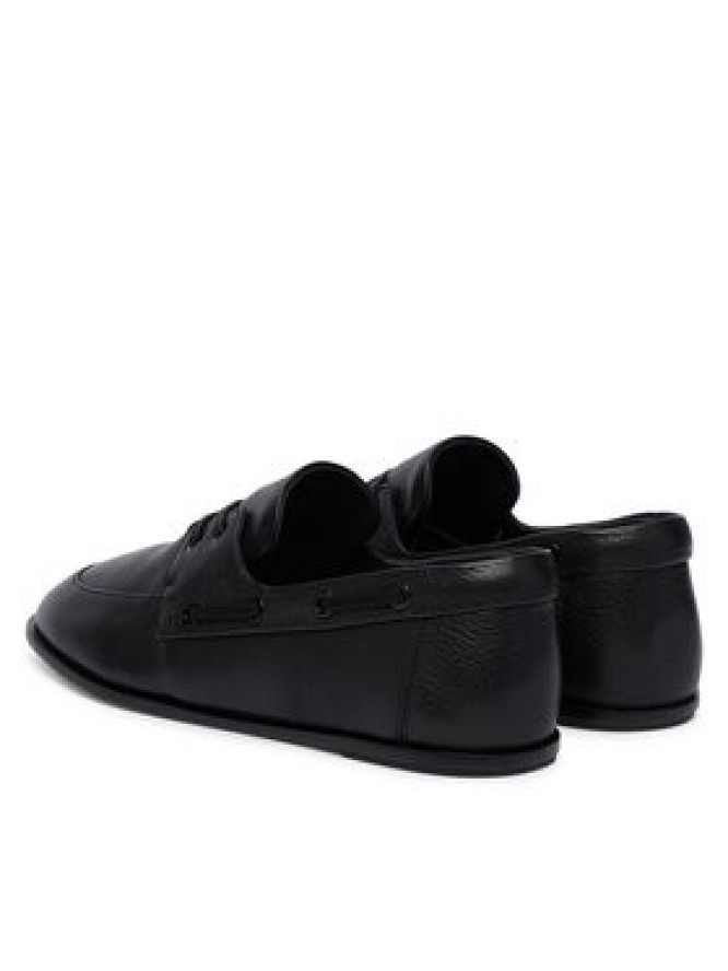 Calvin Klein Półbuty Ess Boatshoe Lth HW0HW03116 Czarny