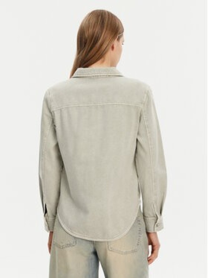 ONLY Koszula jeansowa Silla 15338783 Zielony Slim Fit