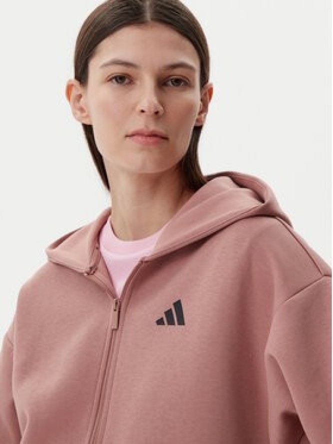 adidas Bluza Future Icons 3-Stripes JE0177 Różowy Regular Fit