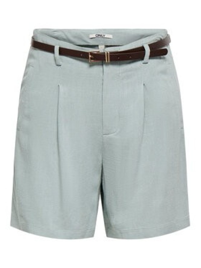 ONLY Szorty materiałowe Siesta 15367413 Turkusowy Regular Fit