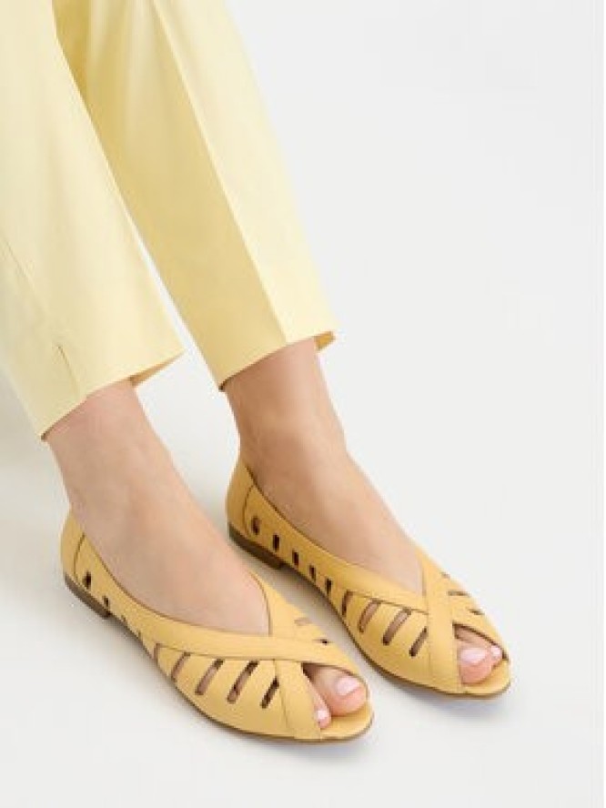 Lasocki Baleriny CEO-RST-ERICA-66 Żółty