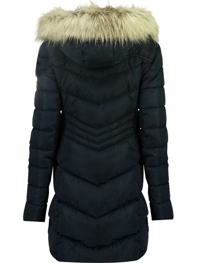 Geographical Norway Płaszcz zimowy "Badonna" w kolorze granatowym rozmiar: XXL