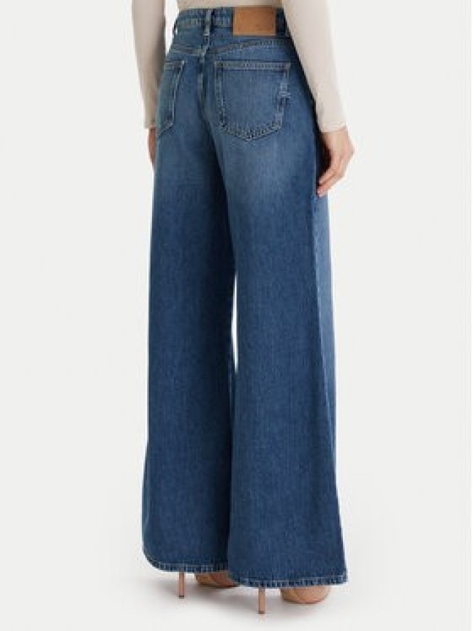 ViCOLO Jeansy DF5159 Niebieski Wide Leg