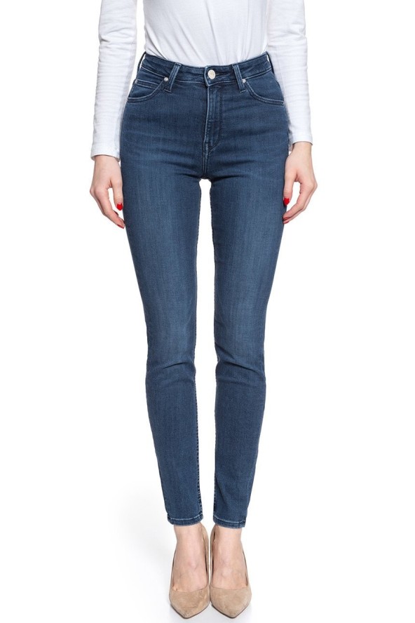 SPODNIE DAMSKIE LEE SCARLETT HIGH SITKA WORN IN L626LSJQ 112114252