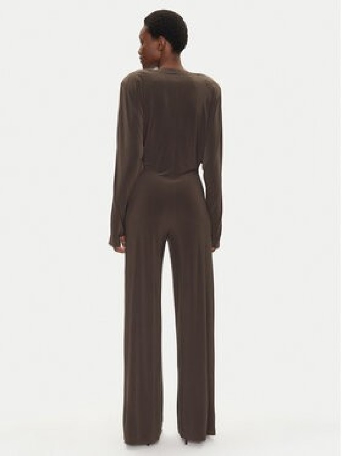 NORMA KAMALI Kombinezon KK424JPLG63823 Brązowy Regular Fit