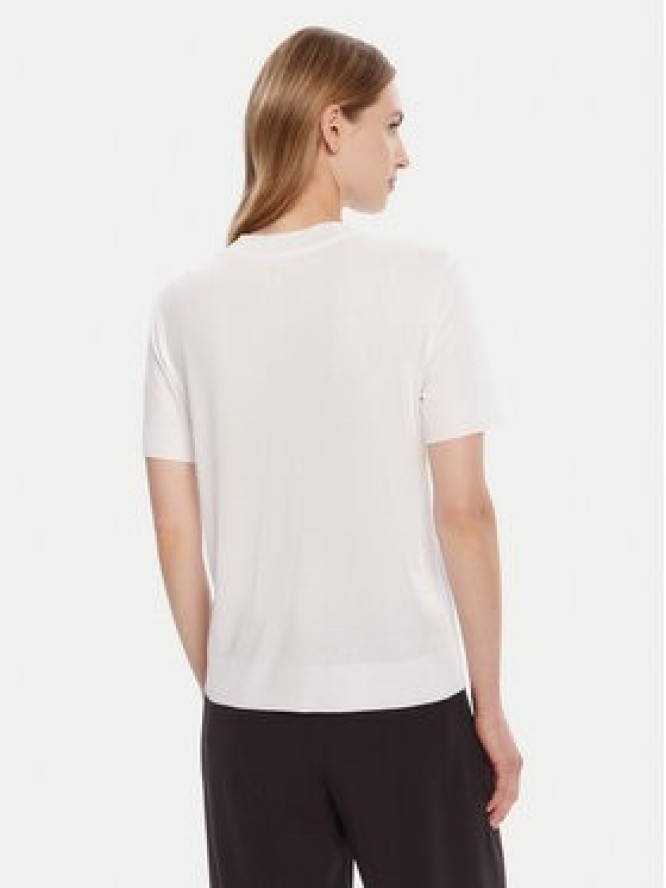 Calvin Klein T-Shirt LV044B206G Biały Regular Fit