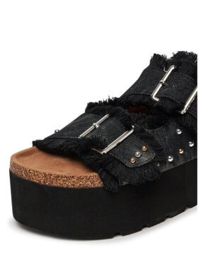 DeeZee Klapki LB-P1748 Czarny