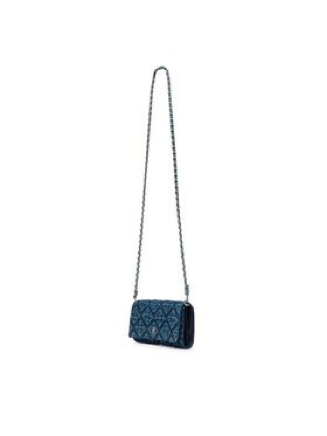 Tommy Hilfiger Torebka Th Feminine Wallet Chain Denim AW0AW18903 Niebieski