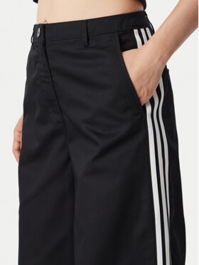 adidas Spodnie materiałowe Tailored KS9370 Czarny Loose Fit