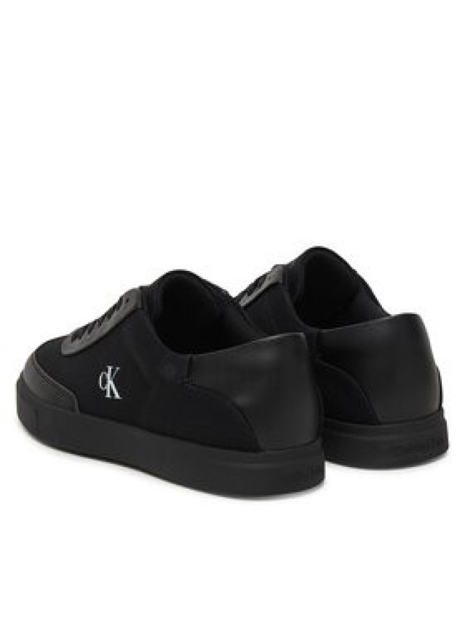 Calvin Klein Sneakersy Low Pro Cups Wt Canv Mg HW0HW03145 Czarny
