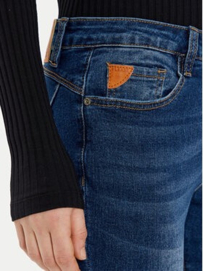 Please Jeansy P8361HOM31 Granatowy Skinny Fit