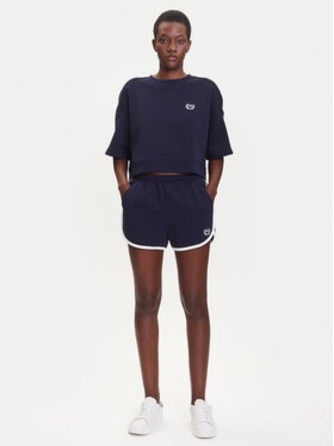 Gap Bluza 778442-00 Granatowy Oversize