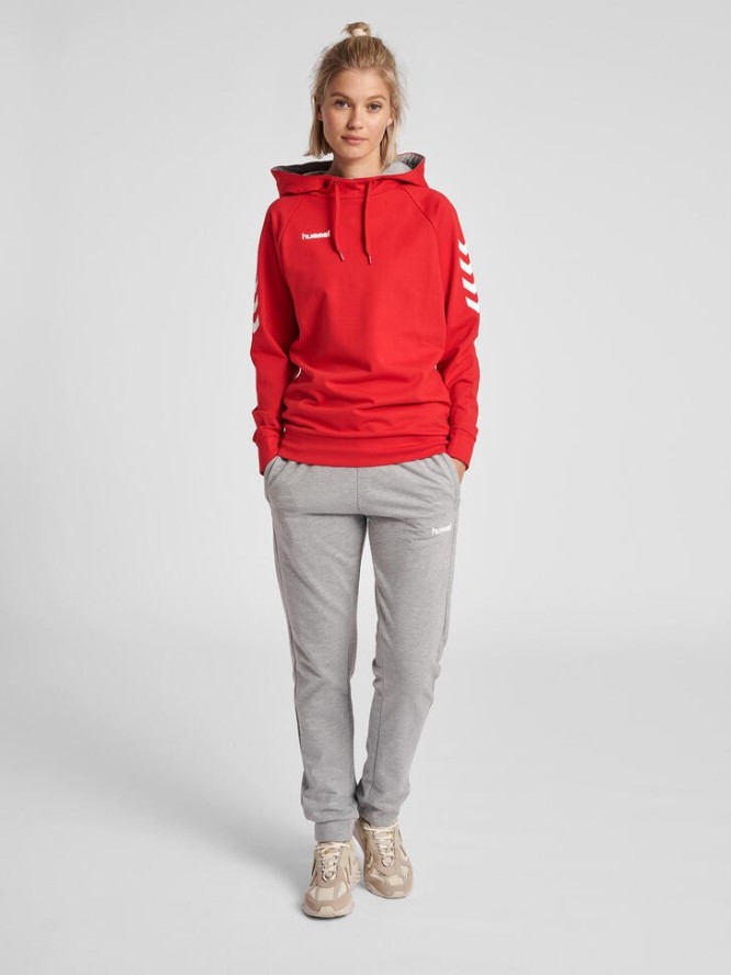 Bluza sportowa z kapturem damska Hummel Go Cotton Hoodie Woman