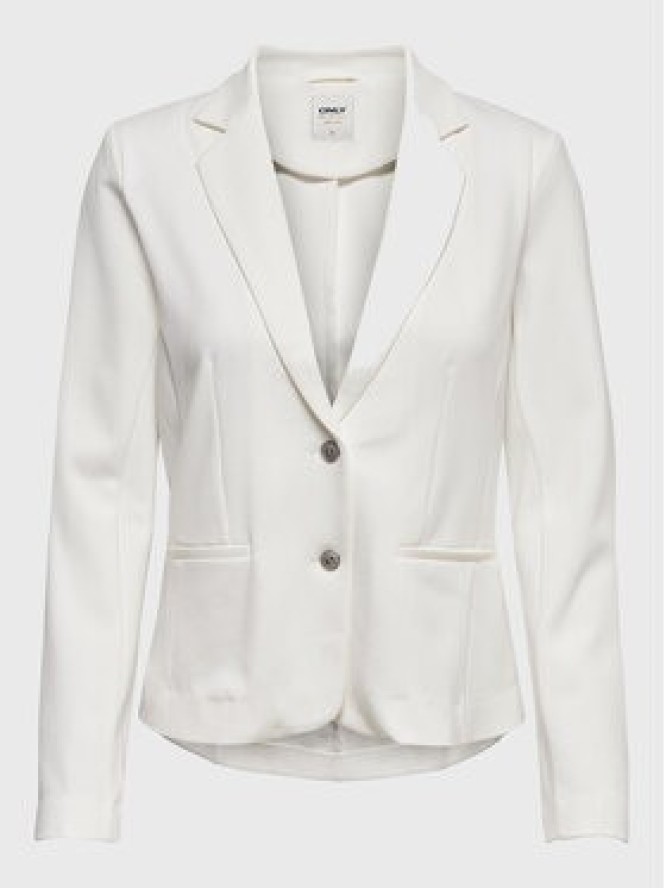 ONLY Marynarka 15153144 Biały Regular Fit