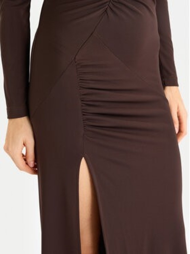 Gaudi Sukienka wieczorowa 521FD14008 Brązowy Slim Fit