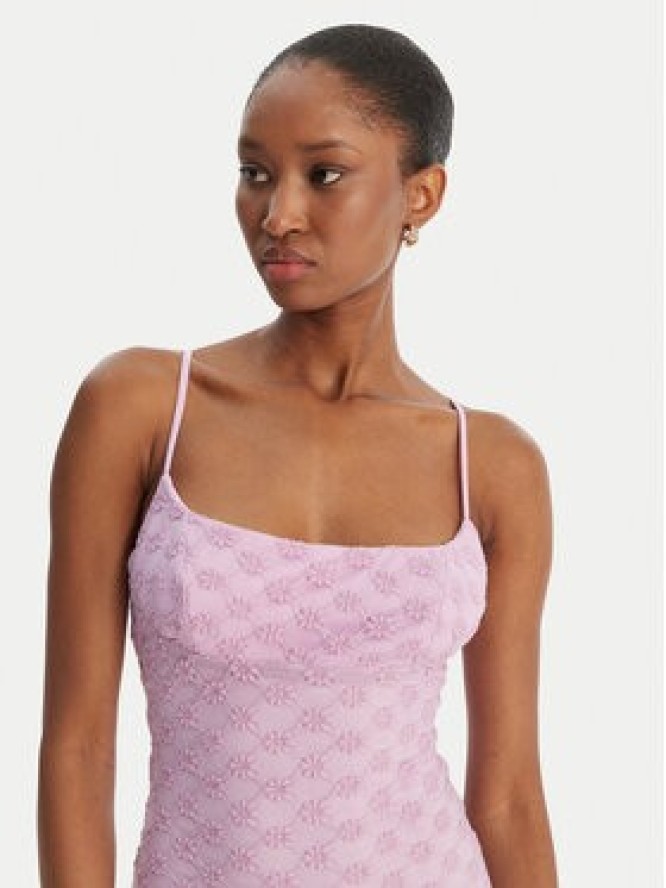 Bardot Sukienka letnia Adoni 57998DB1 Fioletowy Slim Fit