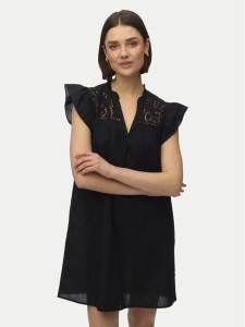 Vero Moda Sukienka koktajlowa Line 10346970 Czarny Oversize