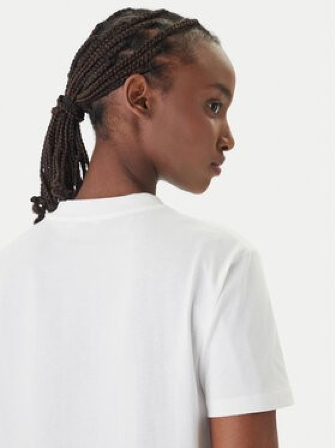 Patrizia Pepe T-Shirt 2M4536/J427-W146 Biały Regular Fit