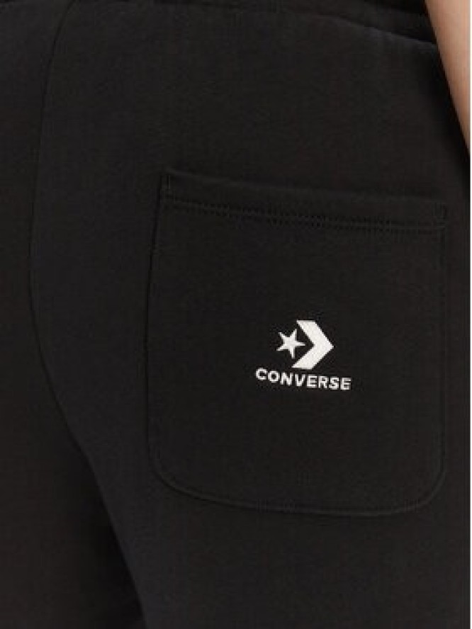 Converse Spodnie dresowe 10028418-A03 Czarny Wide Leg