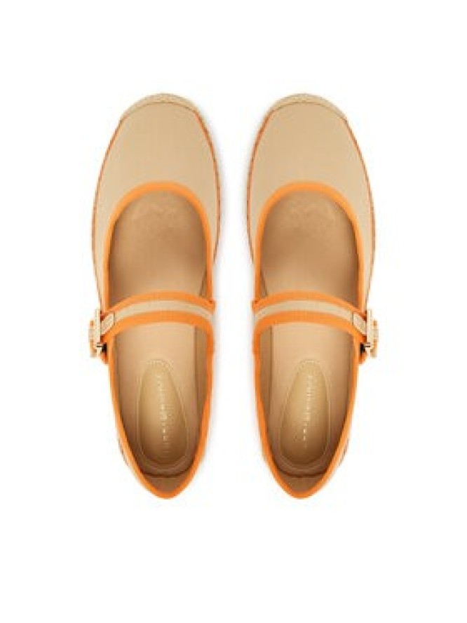 Tommy Hilfiger Espadryle Buckle Maryjane Espadrille FW0FW09239 Beżowy
