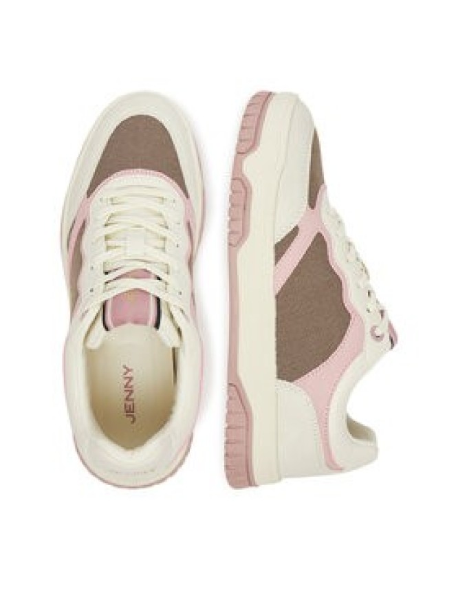 JENNY Sneakersy V12-939 Beżowy