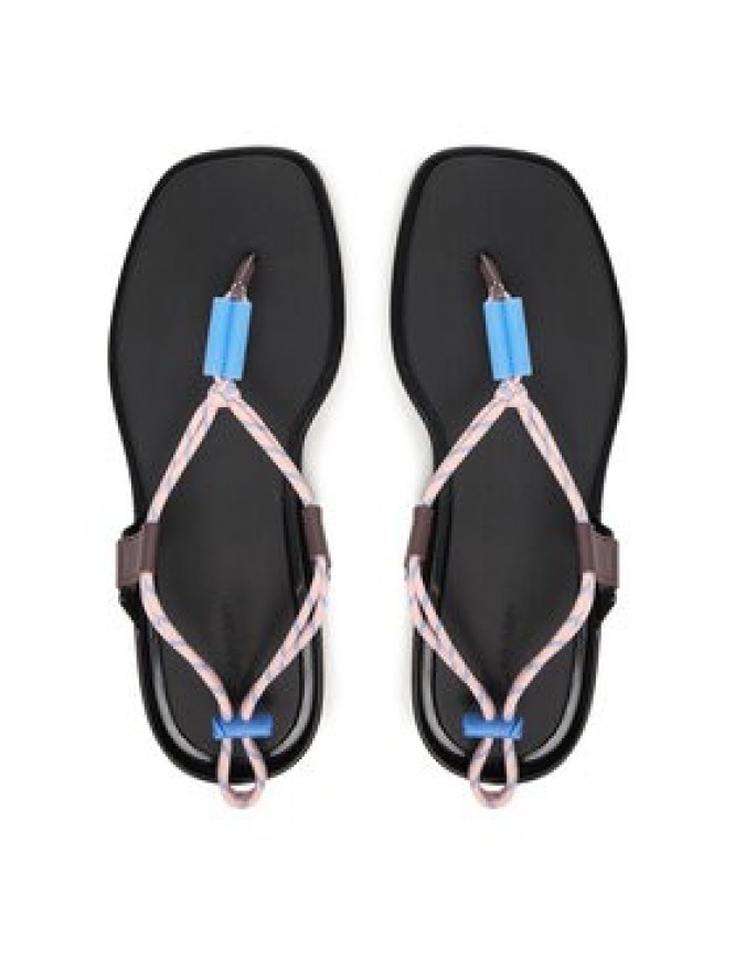 Calvin Klein Sandały Beach Sandal Rope Pu 2 HW0HW02967 Kolorowy