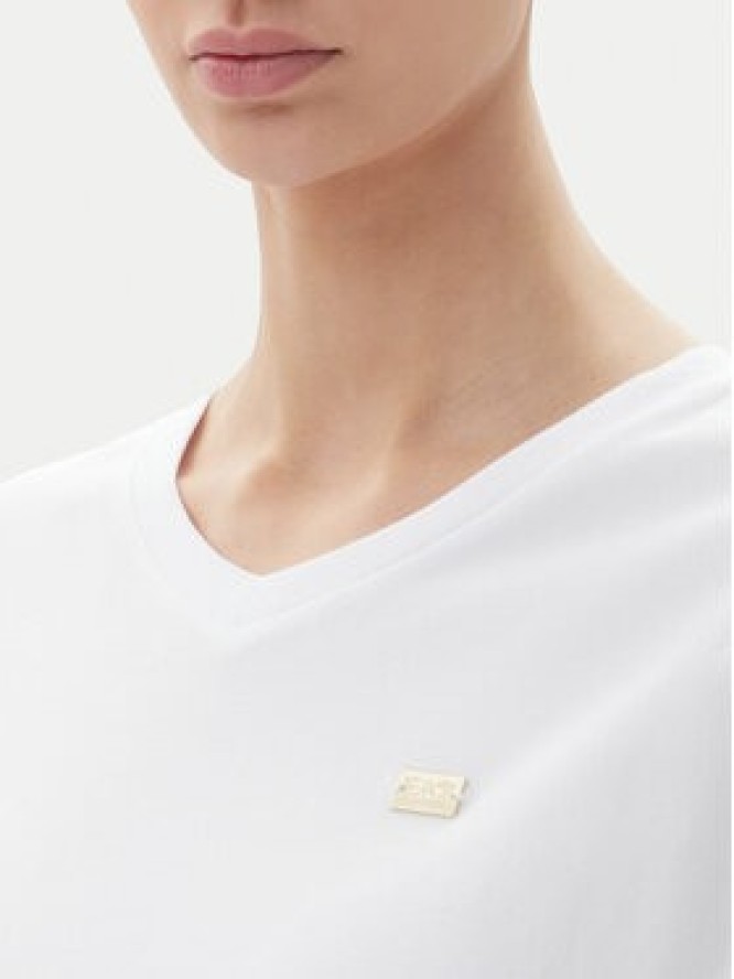 EA7 Emporio Armani T-Shirt 7W000029 AF10373 U0002 Biały Loose Fit