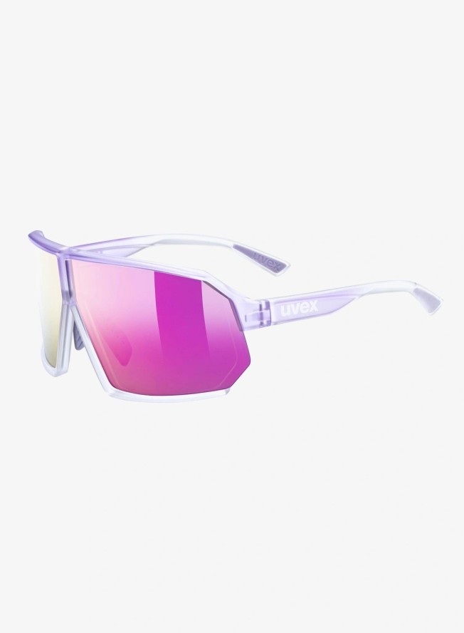 Okulary przeciwsłoneczne Uvex Sportstyle 237 - purple/mirror purple