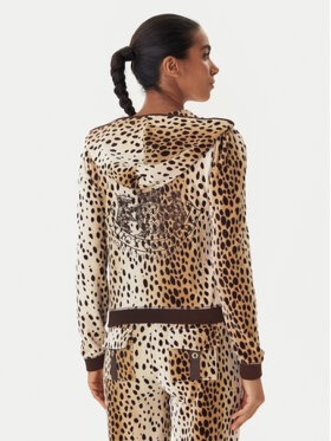 Juicy Couture Bluza JCGAS225012A Beżowy Slim Fit