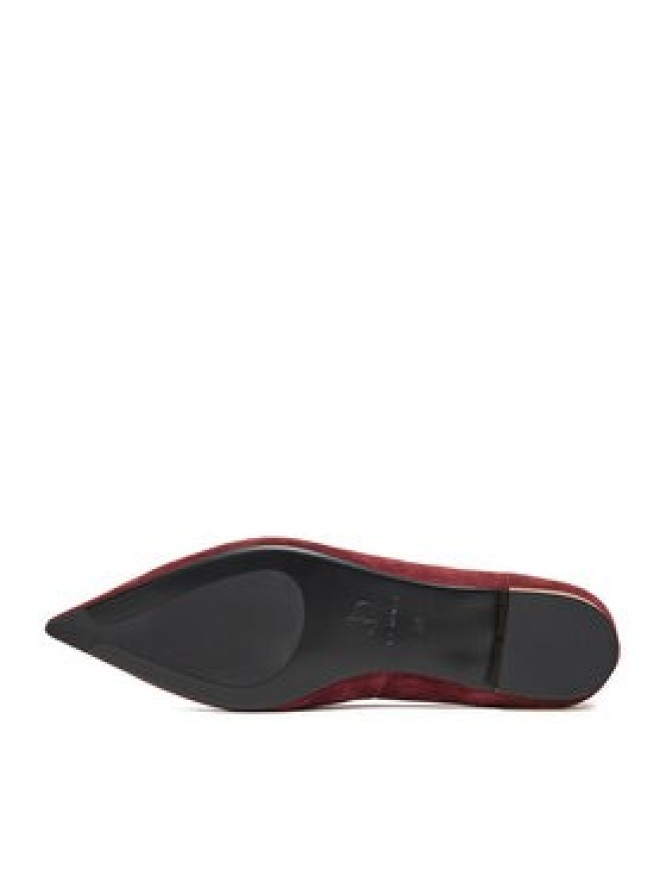 Eva Minge Baleriny EO-ELLA-1750-1-2 Bordowy