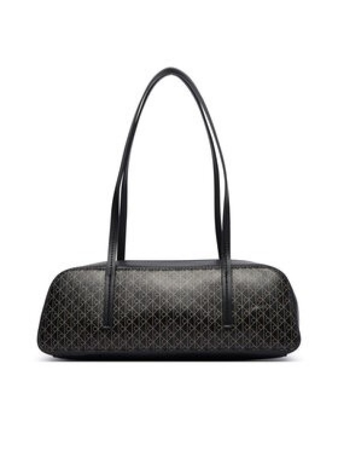 Calvin Klein Torebka Emblem Aop Bauletto LV04F3585G Czarny