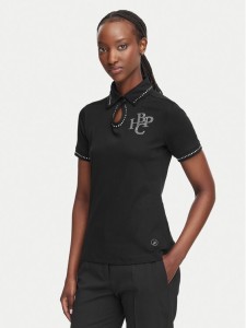 Beverly Hills Polo Club Polo L2601-HR Czarny Regular Fit