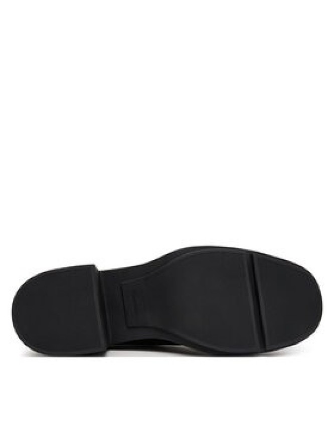 Calvin Klein Botki Block Heel Chelsea Boot Lth HW0HW03694 Czarny