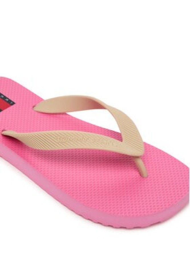 Tommy Jeans Japonki Logo Summer Sandal EN0EN02979 Beżowy
