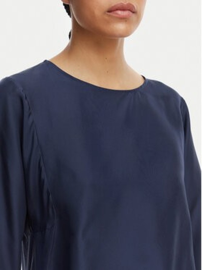 Weekend Max Mara Bluzka Fastoso 2615941032 Granatowy Relaxed Fit